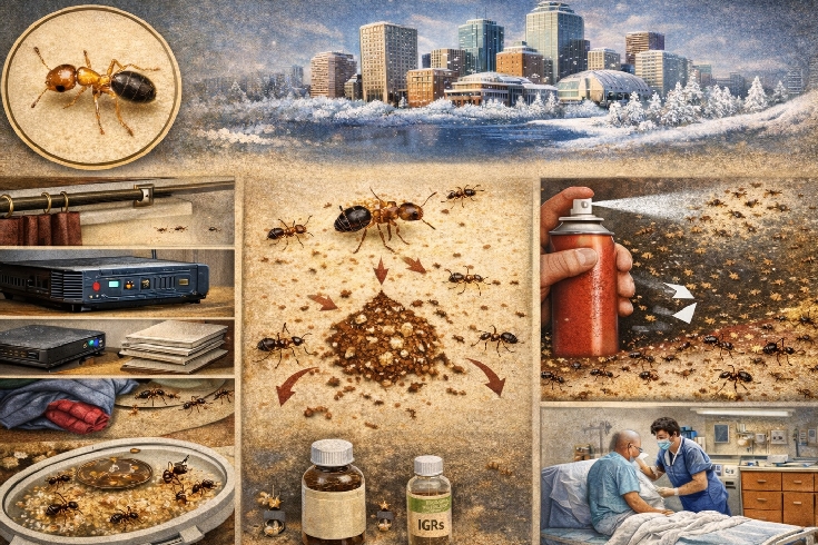 Pharaoh Ant Biology: Why DIY Fails in Edmonton