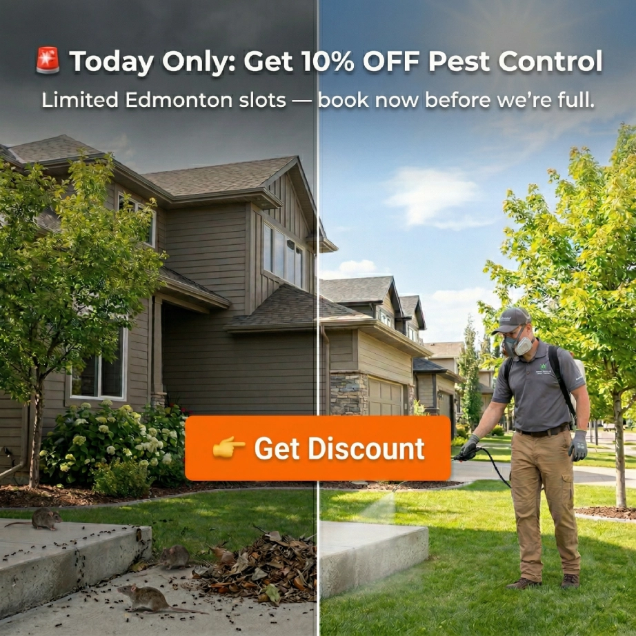10% Pest Control Offer Edmonton