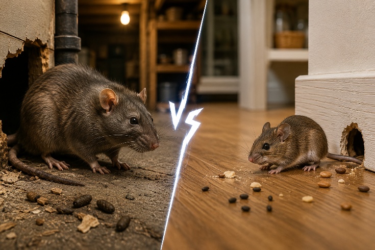 Rats vs. Mice in Edmonton Homes: How to Tell the Difference (and What to Do)