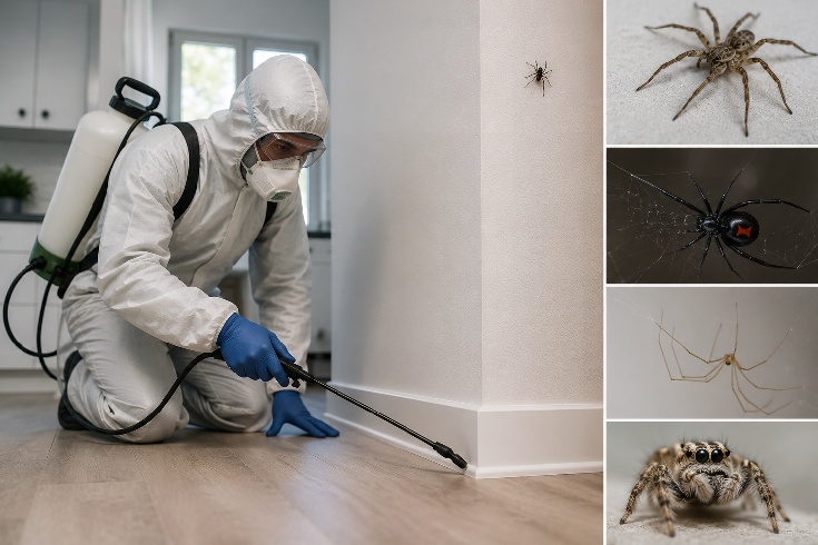 Spider Control in Edmonton: Common House Spiders Guide