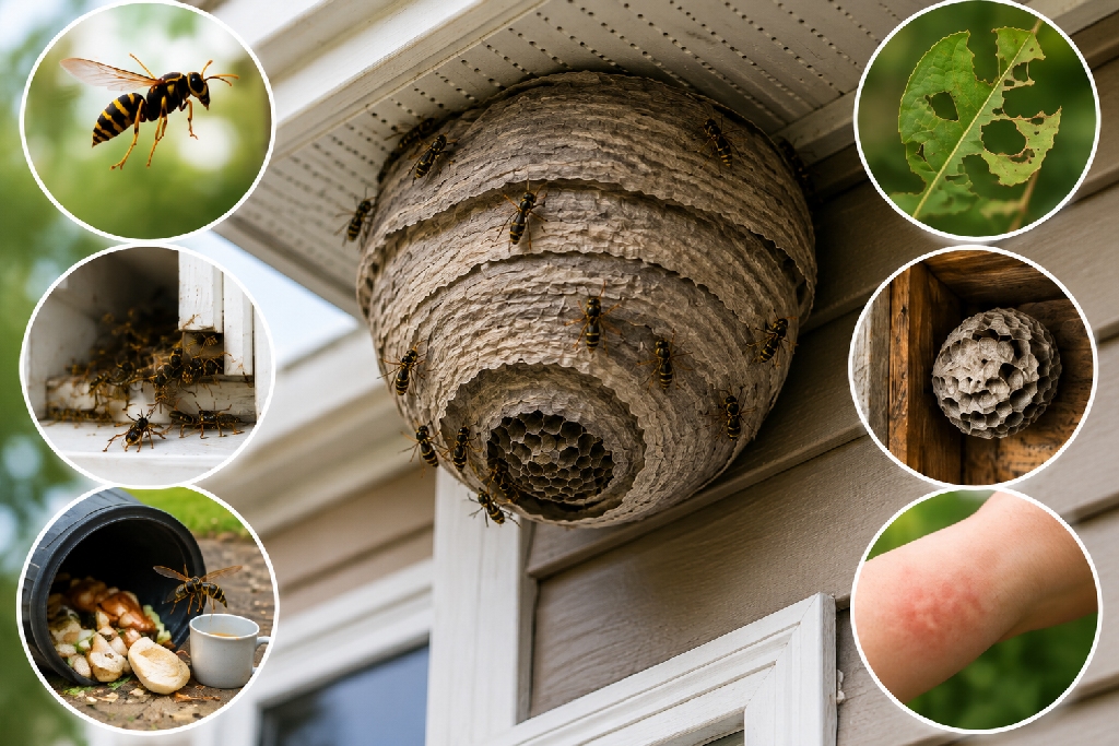 Signs of a Wasp Infestation