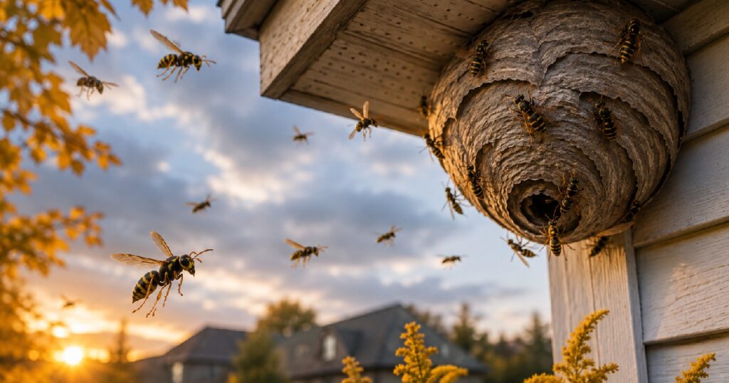 Wasp Edmonton’s August–September Sting Season