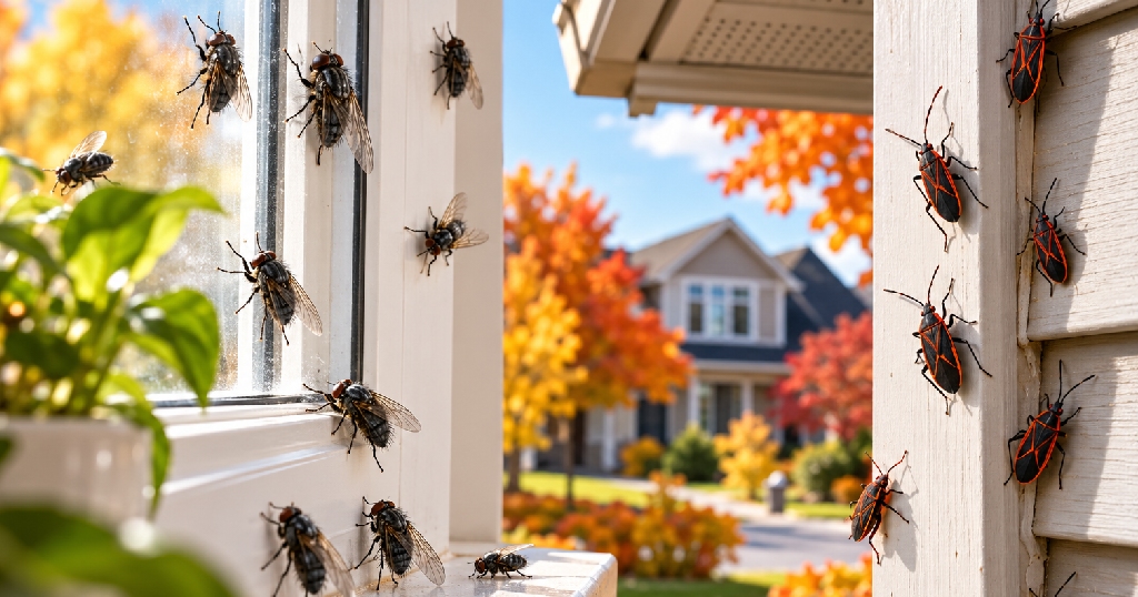 Cluster Flies and Boxelder Bugs: Why They Invade Edmonton Homes in Fall and How to Stop Them